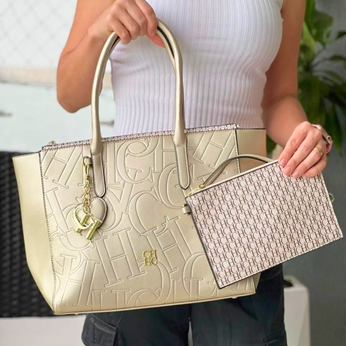 bolso chanel original mujer color beige claro Comprar en tienda onlineshoppingcenterg Colombia centro de compras en linea